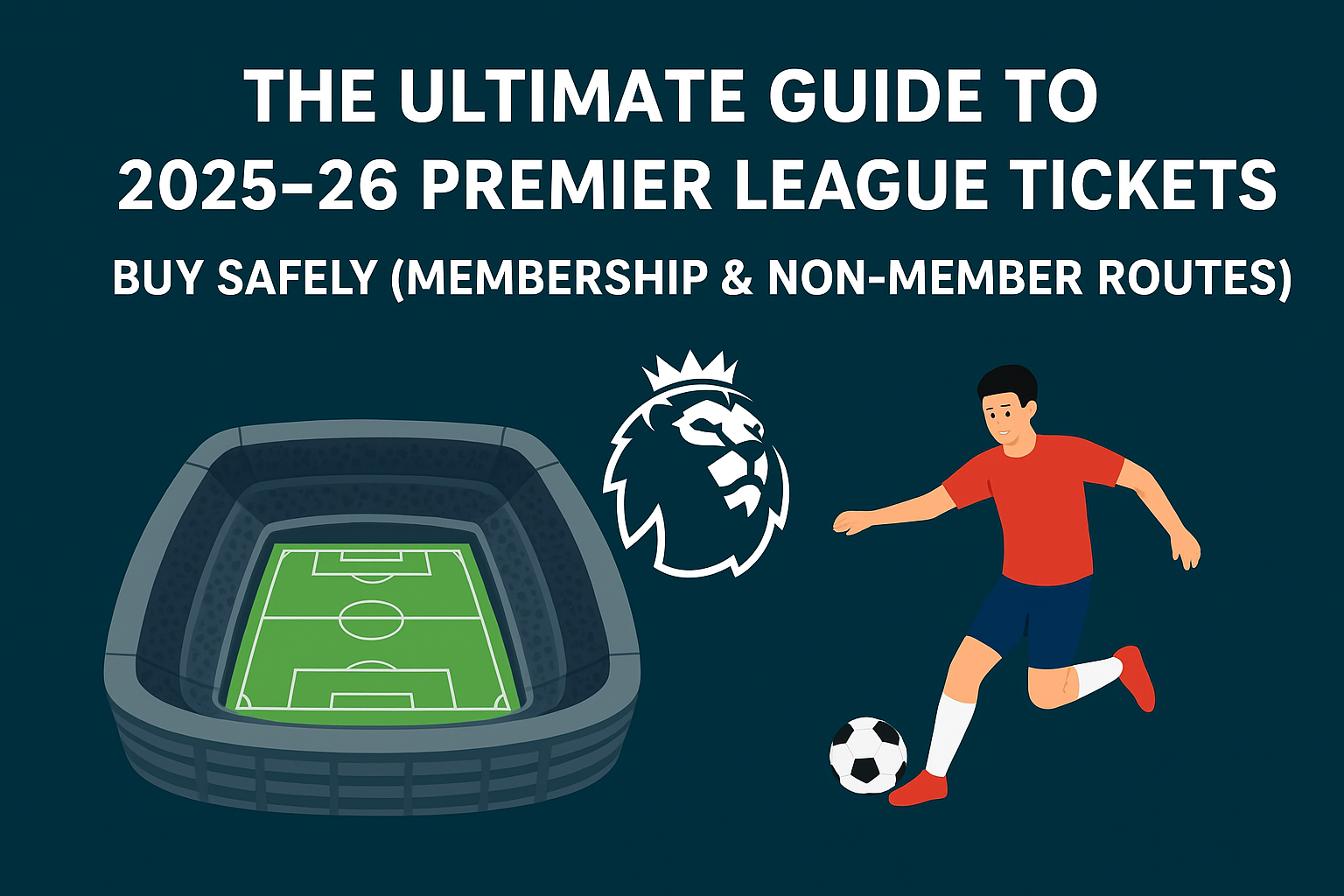 Ultimate 2025–26 Premier League Ticket Guide: How to Buy Official Tickets (With & Without Membership!)