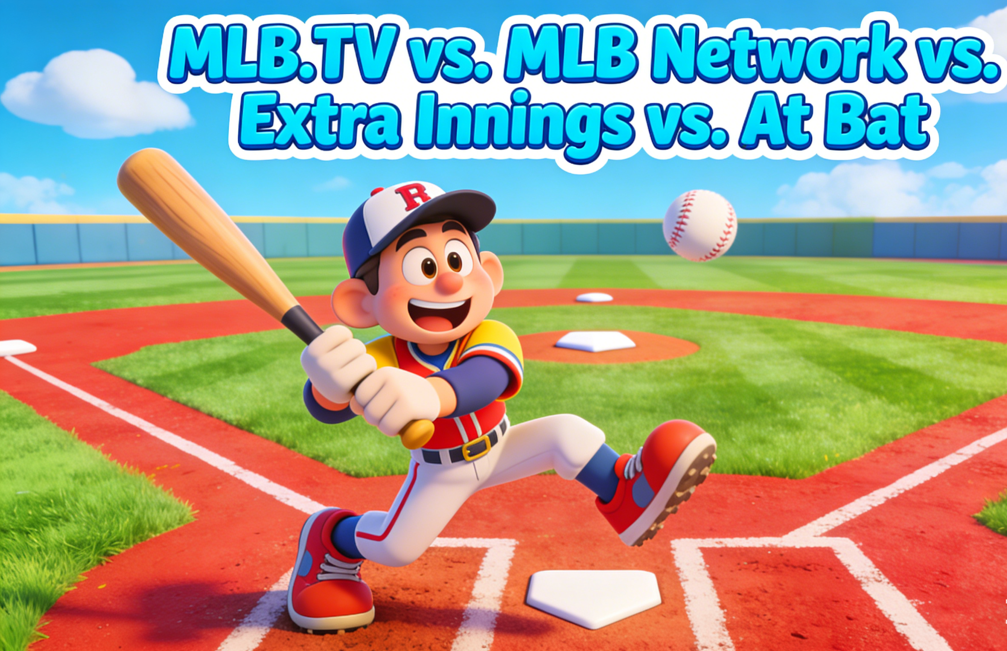 2026 MLB Streaming Showdown: MLB.TV vs. MLB Network vs. Extra Innings vs. At Bat (Full Comparison)