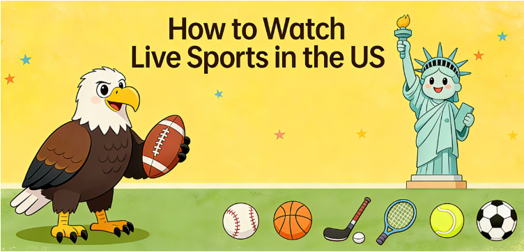 How to Watch Sports in the US 2026 (Free & Paid): World Cup, NBA, NFL, MLB, Premier League & UEFA Live Guide