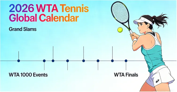 2026 WTA Calendar: Tiers, Schedule, Rankings, Streaming, Tickets, Points & Prizes