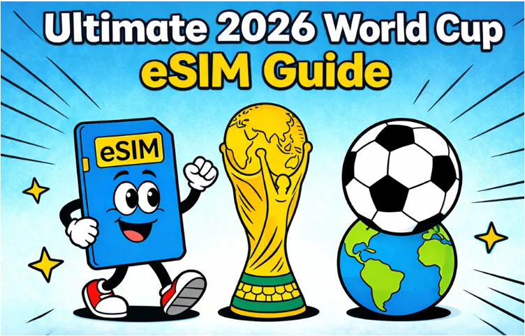 Ultimate 2026 World Cup eSIM Guide: Best Plans, Free Trials, Setup & Activation