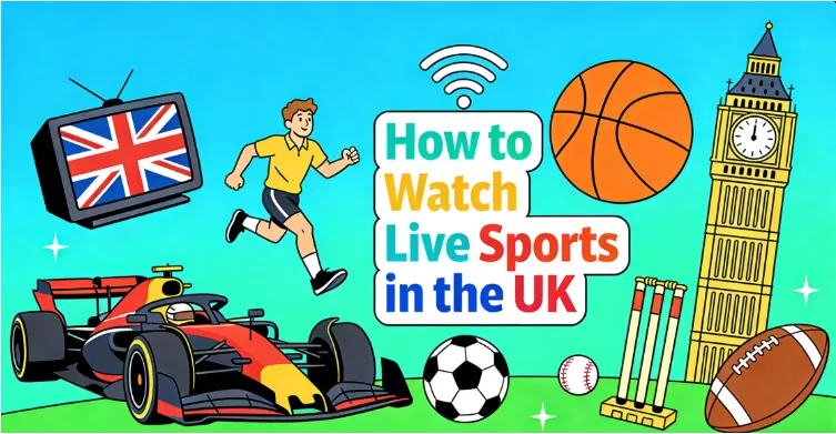 How to Watch Live Sports in the UK 2026: Free & Paid Guide for Premier League, UCL, F1, World Cup & More