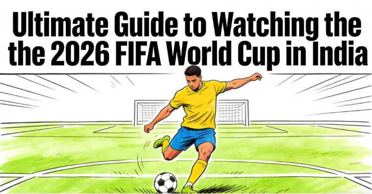 Where to Watch FIFA World Cup 2026 in India: Free Streaming & 4K Options (Online & on TV)