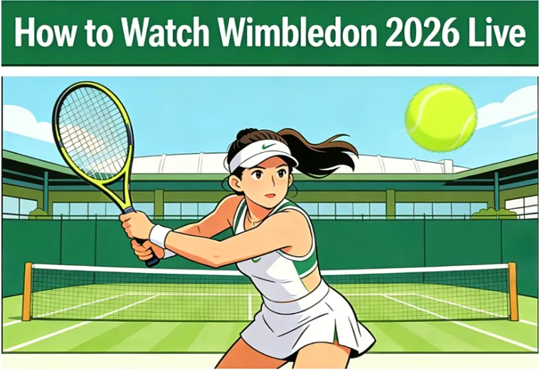 How to Watch Wimbledon 2026 Live: Schedule, TV Channels, Free Streams, Draw & 4K Viewing Guide