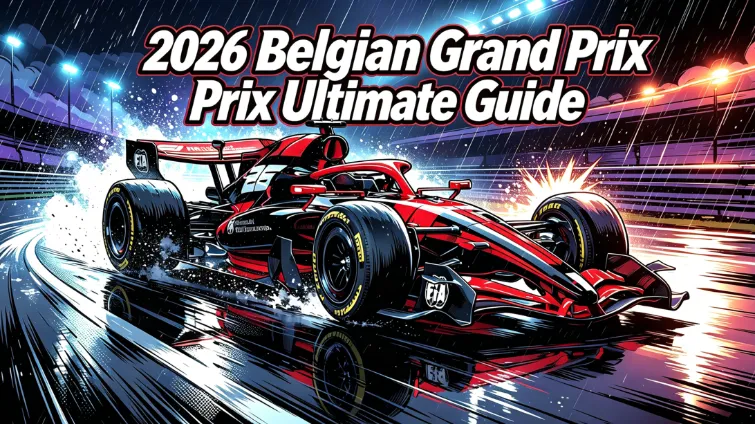 2026 Belgian Grand Prix Guide: Schedule, Spa Circuit, Tickets, Live Stream, Travel & Visitor Tips