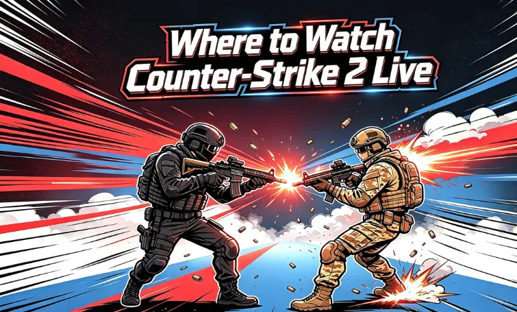 Where to Watch CS2 Live in 2026: 10 Best Streaming Platforms, VODs & Tournament Schedule