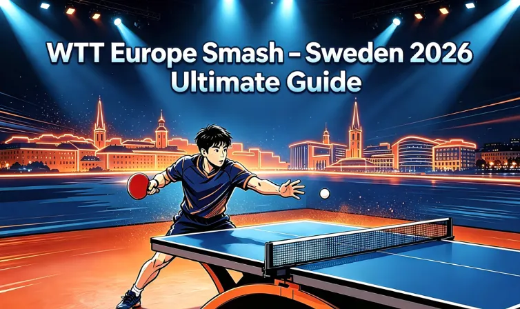 WTT Europe Smash 2026: Schedule, Tickets, Live Stream, Players & Sweden Spectator Guide