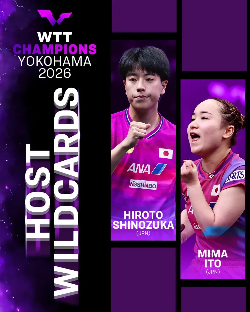 The Ultimate Guide to WTT Champions Yokohama 2026: Schedule, Draws, Tickets & Live Stream - Wild Cards