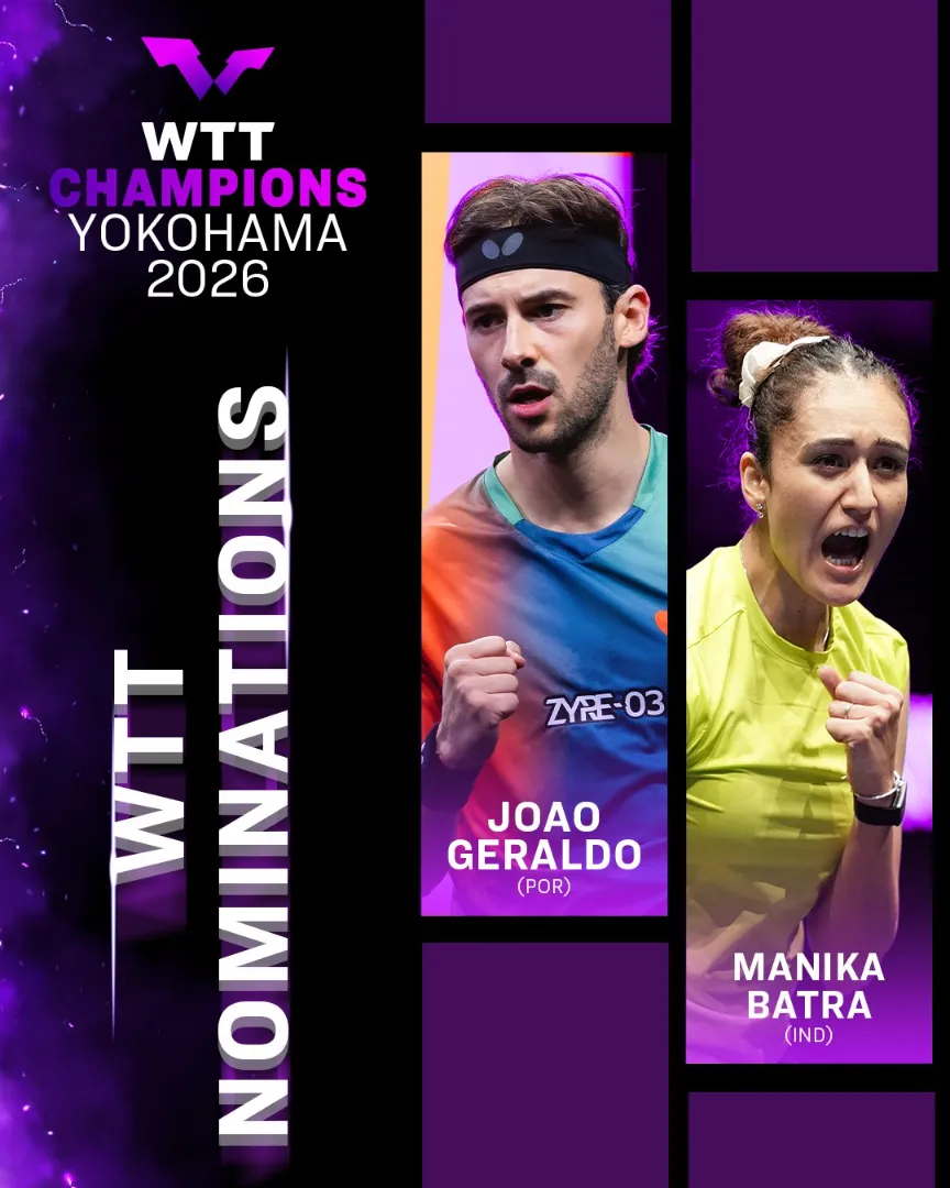 WTT Champions Yokohama 2026: Complete Schedule, Tickets, Draws, Live Stream & Venue Guide - Nominations