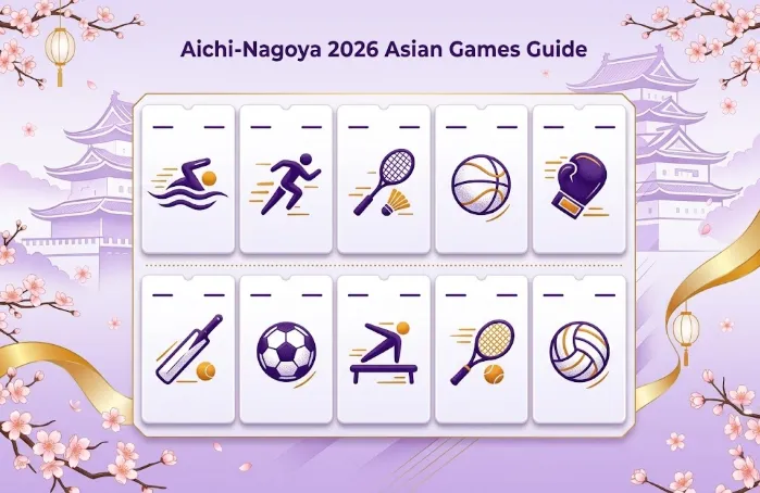 Aichi-Nagoya 2026 Asian Games Guide: Schedule, Sports, Tickets, Live Streams & Venues
